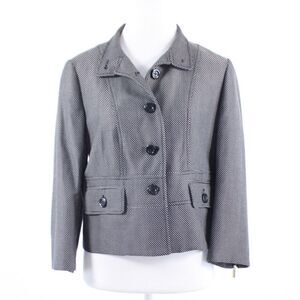 Eccoci black long sleeve jacket 8